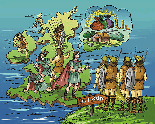 Old English or Anglo-Saxon Period, A.D. 450-1150.